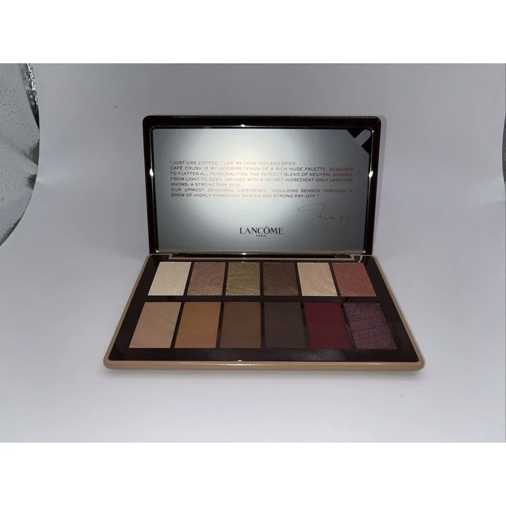 Lancome x Sheika Daley Idole Cafe Crush 12 Shadows Palette Matte Glittery